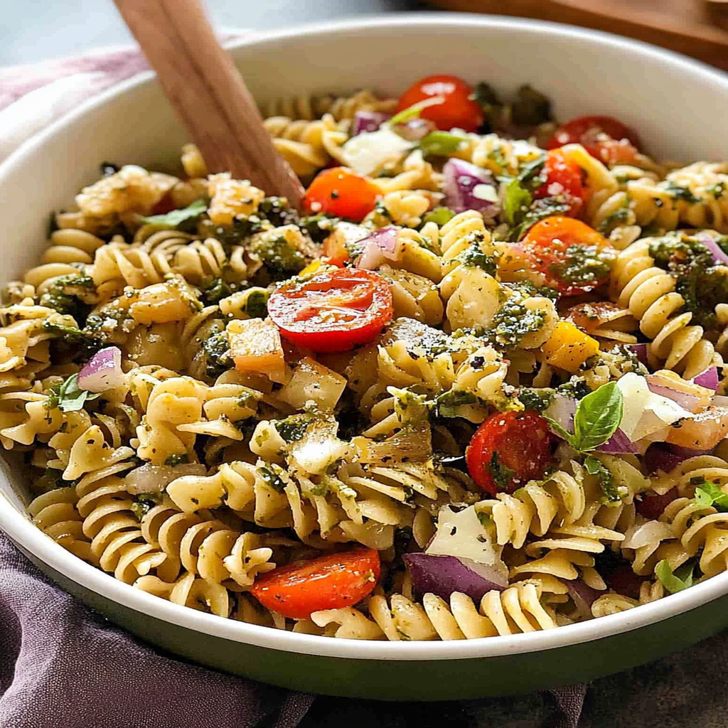 Master the Irresistible Marinated Vegetable Pasta Salad